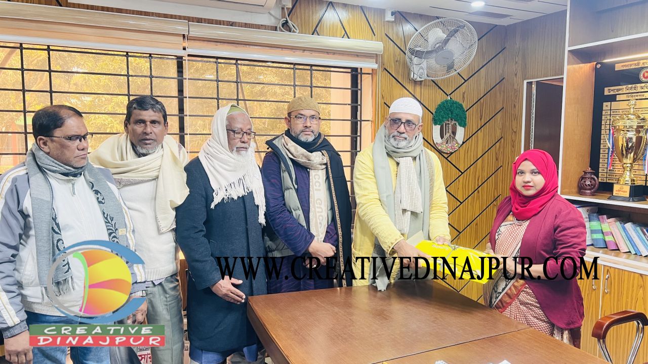 মনোনয়নপত্র জমা দিলেন দিনাজপুর-৪ আসনের বিএনপি প্রার্থী আলহাজ্ব আখতারুজ্জামান মিয়া