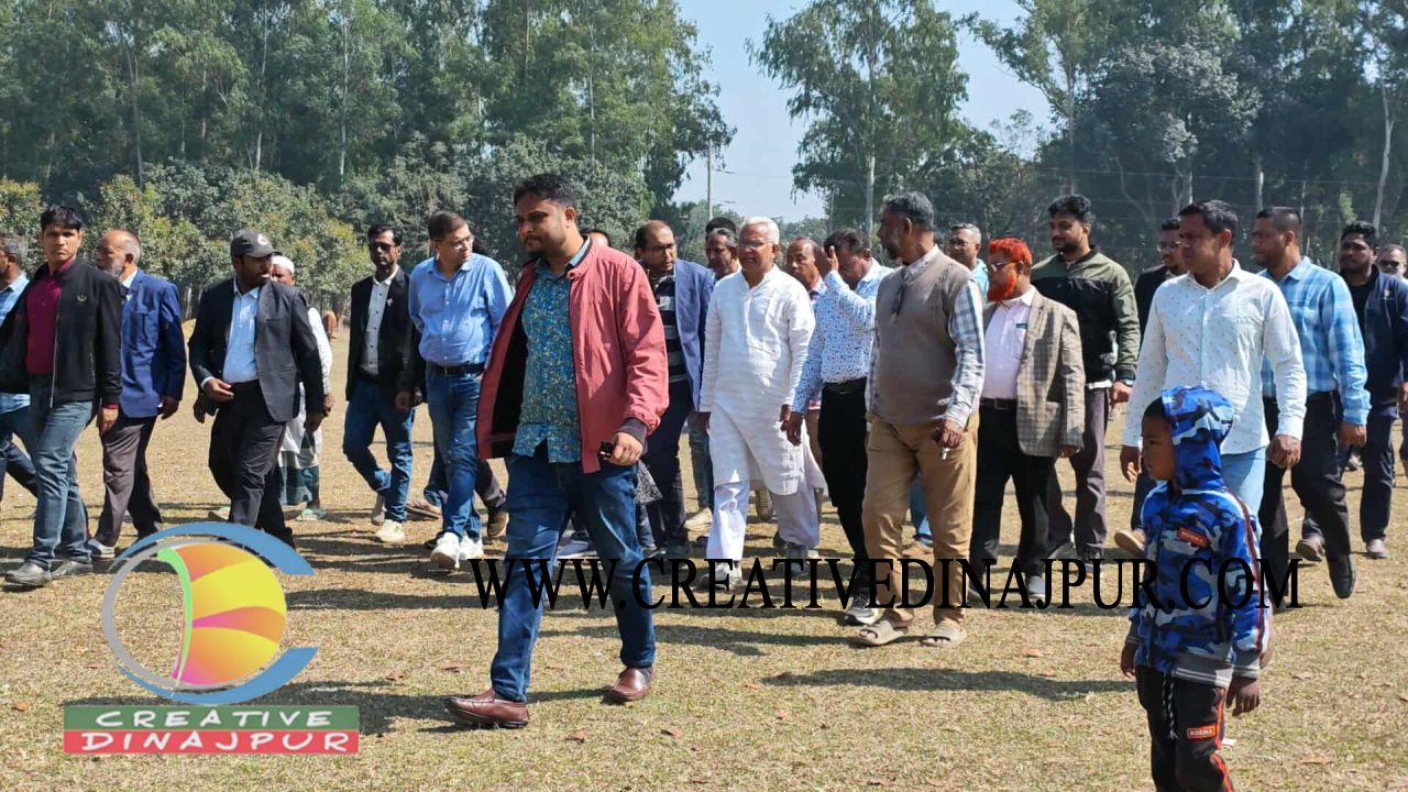 বিরামপুরে বিএনপির চেয়ারম্যান তারেক রহমানের আগমন উপলক্ষে ব্যাপক প্রস্তুতি
