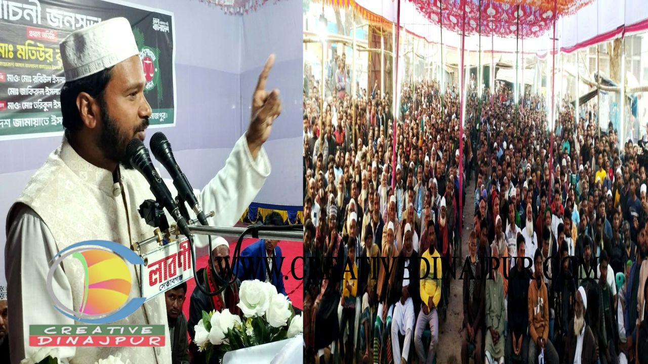 এমপি নির্বাচিত হলে চাঁদা-মাদকমুক্ত ও সার্বিক উন্নয়নের ধারা অব্যাহত থাকবে- মতিউর রহমান