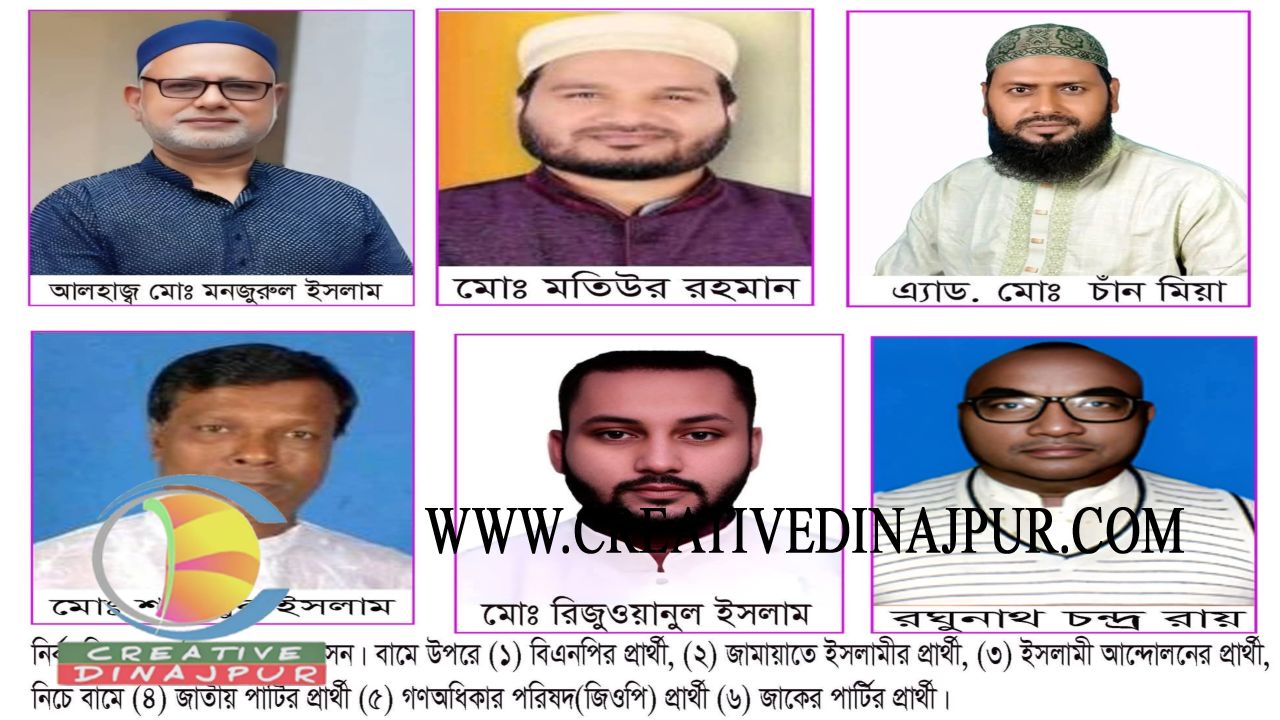 দিনাজপুর-১ আসনের নিয়ামকের ভুমিকায় সংখ্যালঘু ভোটার ,ধানের শীষ-দাঁড়িপাল্লার হাড্ডা হাড্ডি লড়াইয়ের সম্ভাবনা!