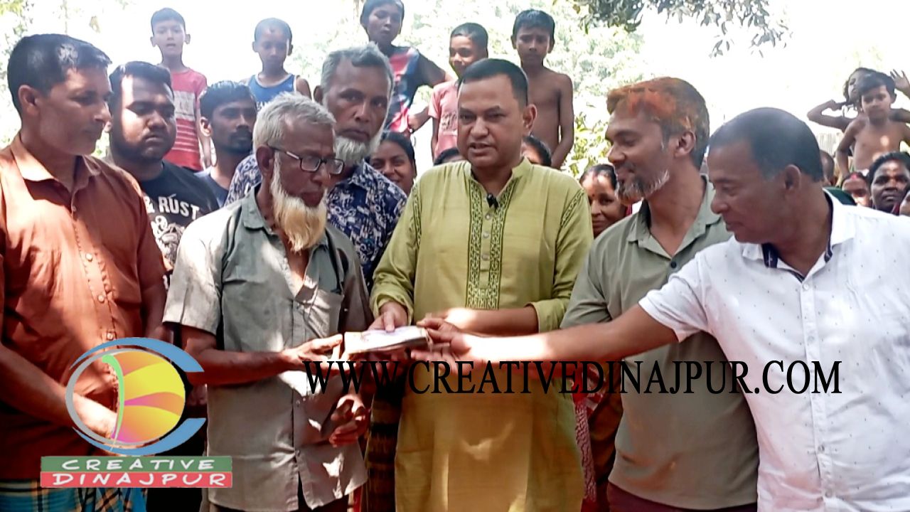 ঘোড়াঘাটে সমাজকল্যাণমন্ত্রীর সহযোগিতায় ২৫০ পরিবারে ফিরল বিদ্যুৎ
