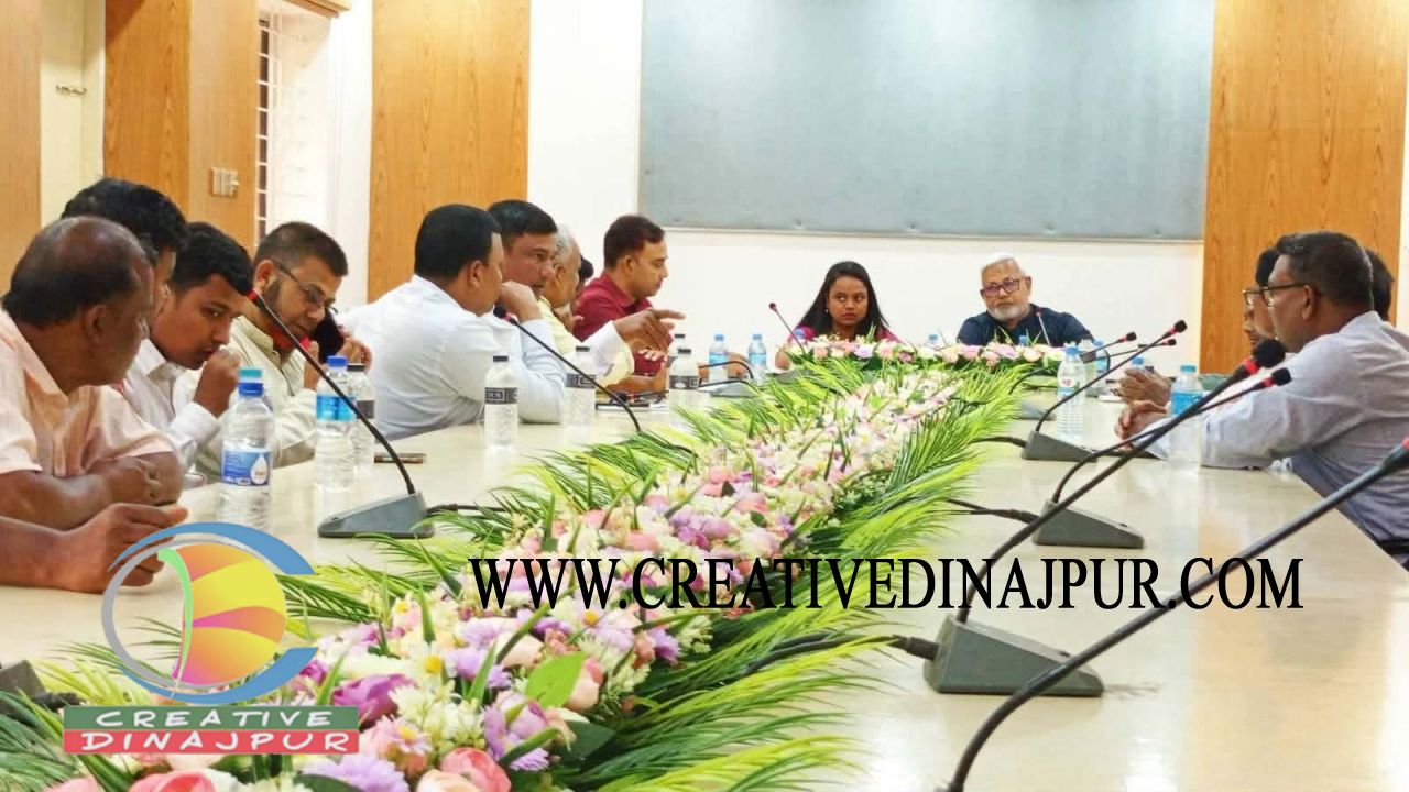 বীরগঞ্জে ভিজিএফ বিতরনে প্রাক প্রস্তুতি সভা অনুষ্ঠিত 