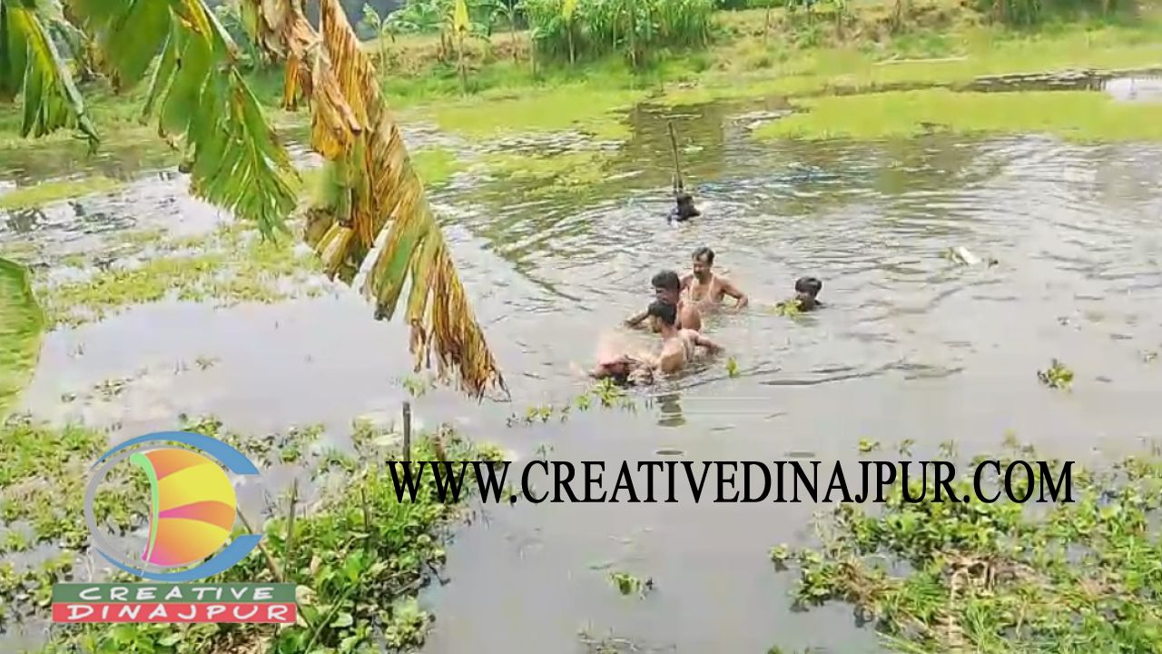 পার্বতীপুরে গোসল করতে নেমে প্রাণ গেল ৩জনের