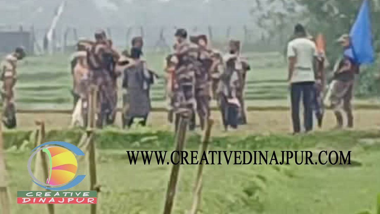 জয়পুরহাট সীমান্তে ৩ জনকে পুশইনের চেষ্টা বিএসএফের, বিজিবির বাধা
