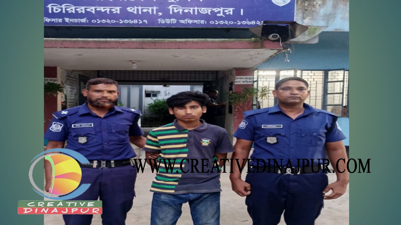 চিরিরবন্দরে মাদকবিরোধী অভিযানে যুবকের ৬ মাসের কারাদণ্ড
