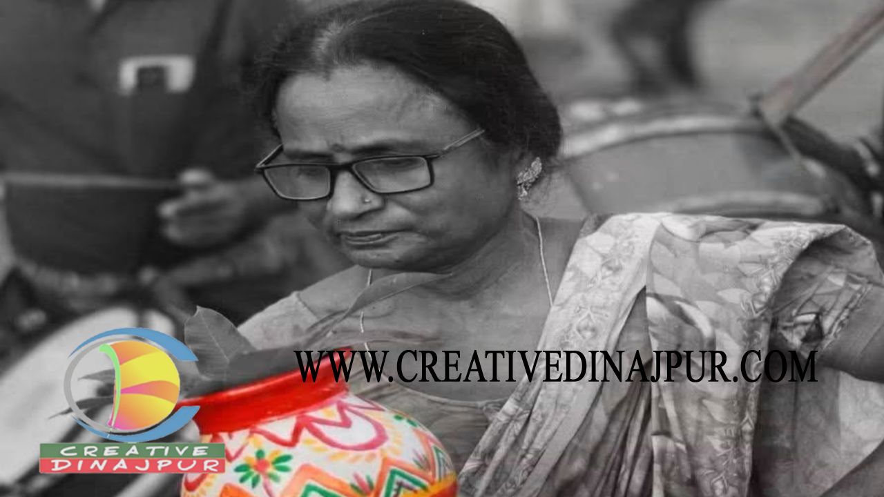 কাহারোলে সড়ক দুর্ঘটনায় বৃদ্ধা মহিলা নিহত