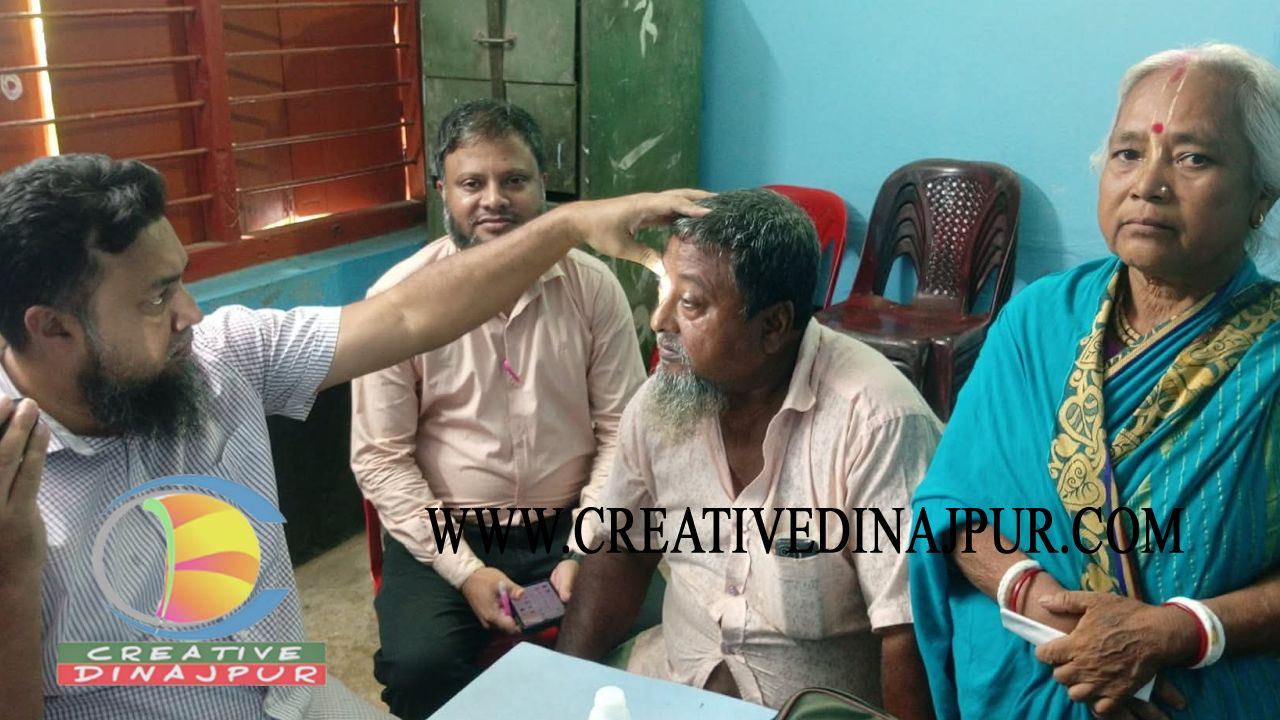 পাঁচবিবিতে ট্রাস্ট ইসলামী লাইফের উদ্যোগে বিনামূল্যে চক্ষু শিবির