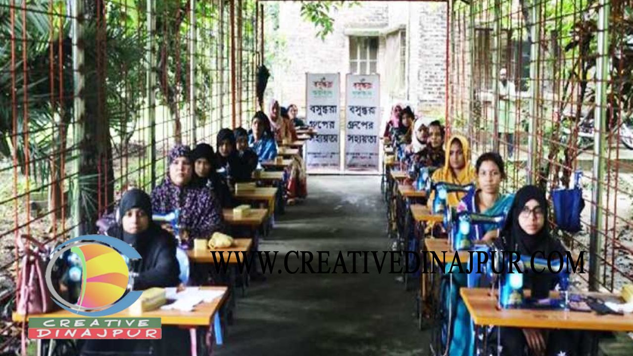 বসুন্ধরা শুভসংঘের সেলাই মেশিনে ৪০ নারীর স্বপ্ন বোনার গল্প