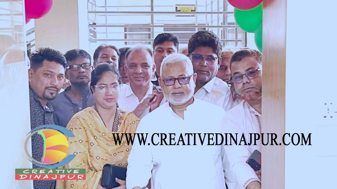 কাহারোল উপজেলা পরিষদে নতুন পরিদর্শন কক্ষ উদ্বোধন করলেন এমপি মনজুরুল