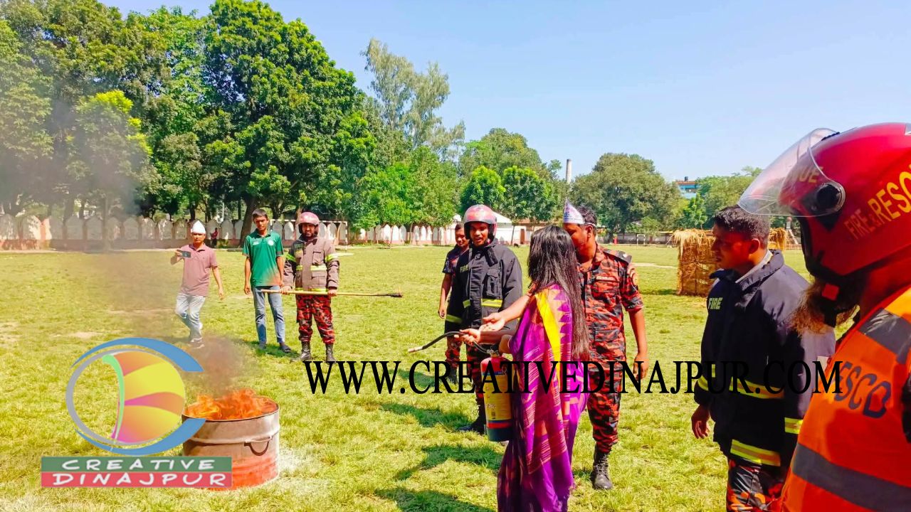বীরগঞ্জে নানা আয়োজনে আন্তর্জাতিক দুর্যোগ প্রশমন দিবস পালিত