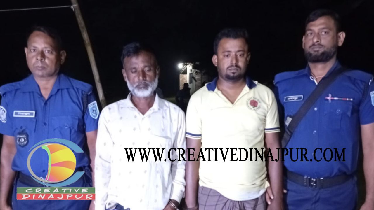 চিরিরবন্দরে গাঁজাসহ আটক ২, প্রত্যেকের ৩ মাসের কারাদণ্ড