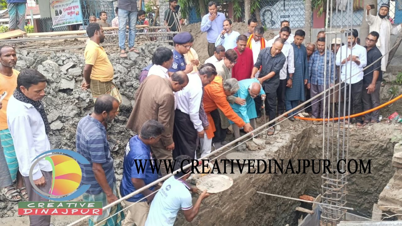 উলিপুরে ভাওয়াইয়া পরিষদের কোটি টাকার বহুতল ভবনের ভিত্তিপ্রস্তর স্থাপন
